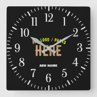 MODERNE ET MODERNE PERSONNALISABLE NOIR VÉRIFIÉ