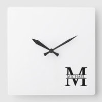 Monogramme et nom personnalisés