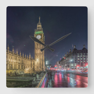 Horloge Carrée Monuments   Big Ben at Night