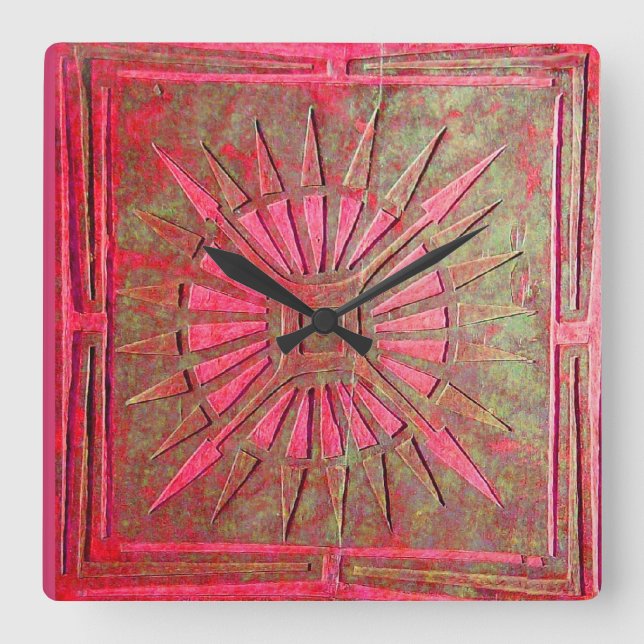 HORLOGE CARRÉE MORNING STAR (Recto)