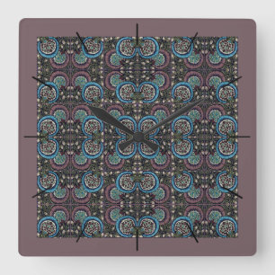 Horloge Carrée Moroccan Style For Clocks
