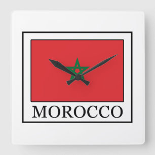 Horloge Carrée Morocco