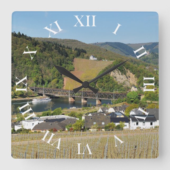 Horloge Carrée Moselbrücke (Recto)
