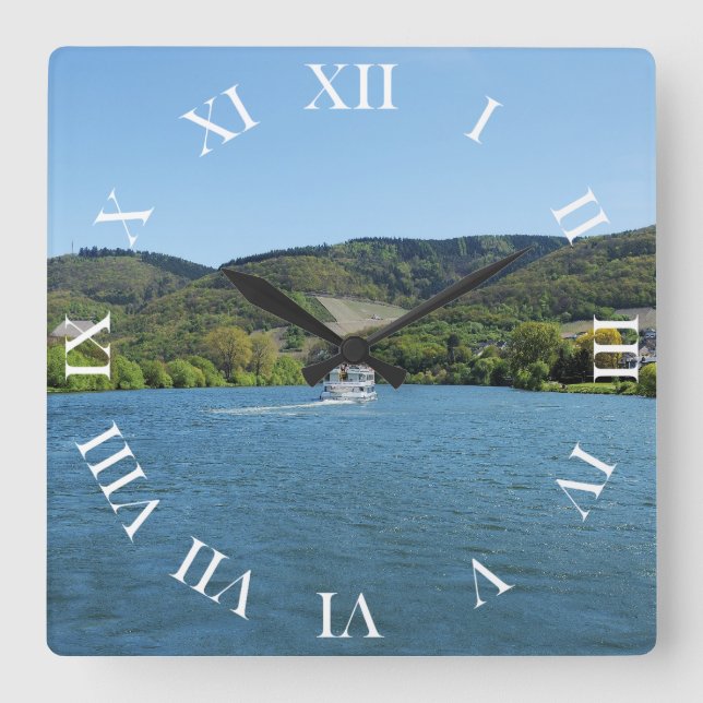 Horloge Carrée Moselle d'Andel (Recto)