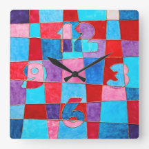 motif géométrique coloré