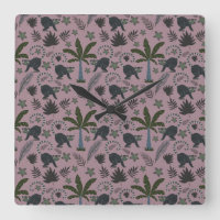 Motif sans couture Les animaux tropicaux sauts de