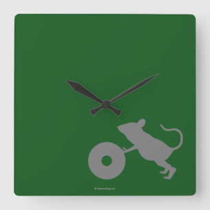 Horloge Carrée Mr. Jingles from Green Mile
