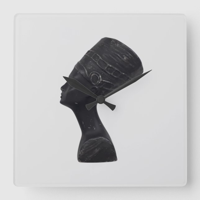 Horloge Carrée Nefertiti, reine d'Égypte (Recto)