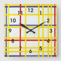 New York City 1 de Piet Mondrian