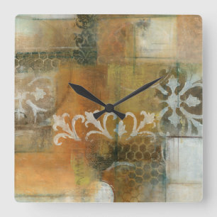 Horloge Carrée Note moderne II