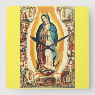 Horloge Carrée Notre-Dame de Guadalupe