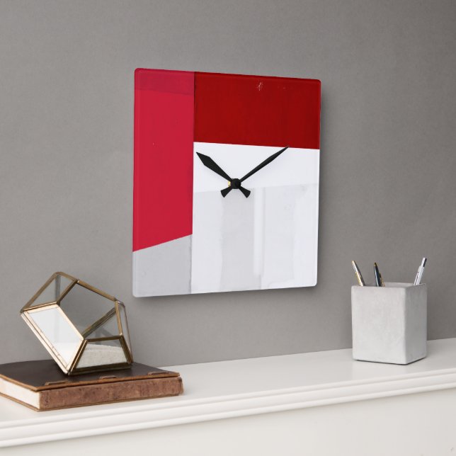 Horloge Carrée objet_13_quartet (Bureau)