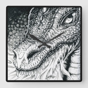 Horloge Carrée Octobre 2018 Jour 3 - Roast Dragon