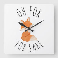 Oh pour Fox Sake