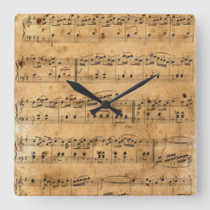 Horloge Carrée Old Vintage