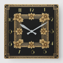 Or élégant Art déco