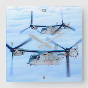 HORLOGE CARRÉE OSPREY MV-22B