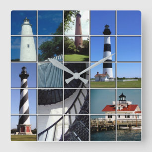 Horloge Carrée Outer Banks