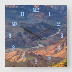 Horloge Carrée Parc national de canyon grand, Ariz