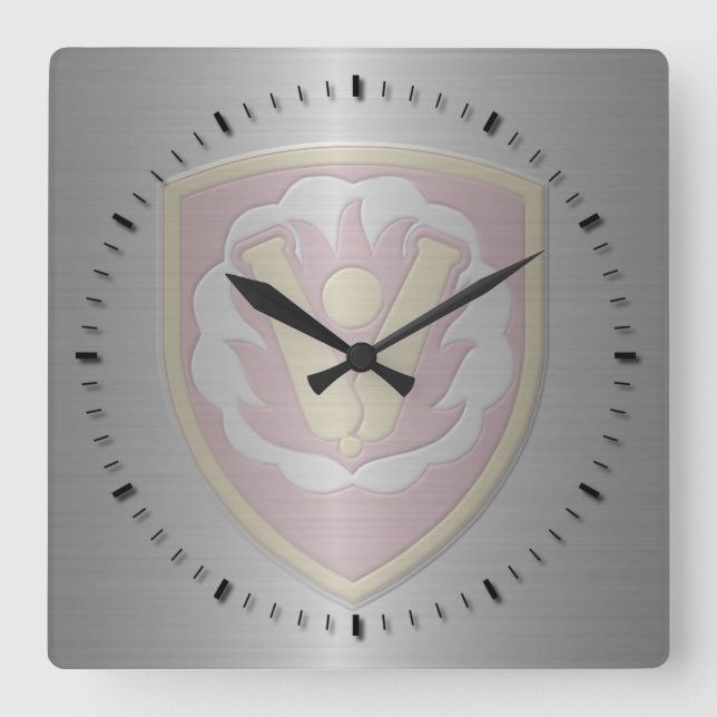 Horloge Carrée Patch de la 59e brigade d'artillerie (Recto)