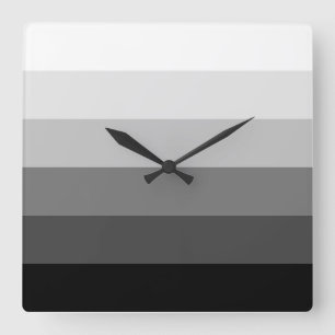 Horloge Carrée Pâtes blanches