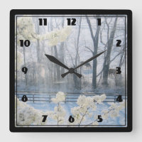 Paysage de la nature pastorale en hiver