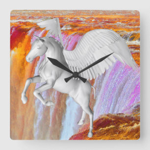 Horloge Carrée Pegasus