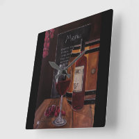 Peinture au vin rouge par Alfred Fox