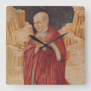 Horloge Carrée Père de l'église Saint John Cassian