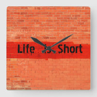 Personnalisable "La vie est courte"