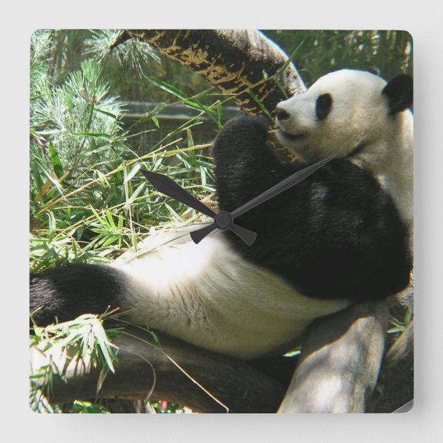 Horloge Carrée Personnaliser (Recto)