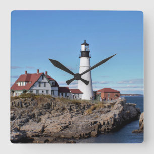 Horloge Carrée Phare de Portland Head