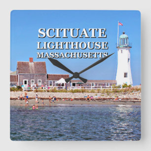 Horloge Carrée Phare de Scituate, Massachusetts