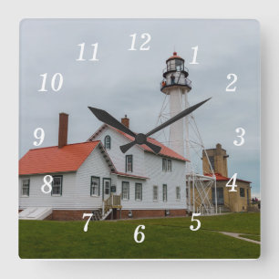 Horloge Carrée Phare de Whitefish Point