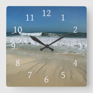 Horloge Carrée Photo 32 Ocean Beach