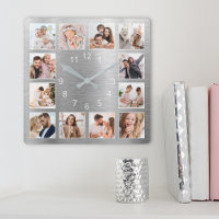 Photo de famille personnalisée Elégant Argent
