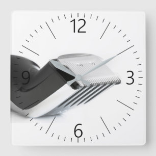 Horloge Carrée Pince à cheveux