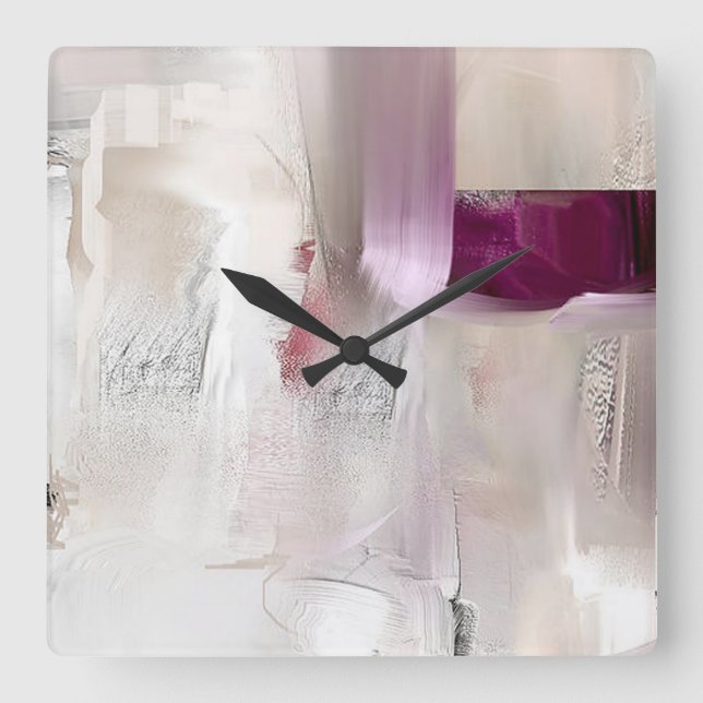 Horloge Carrée Pink Floyd (Recto)