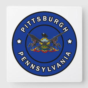 Horloge Carrée Pittsburgh Pennsylvanie