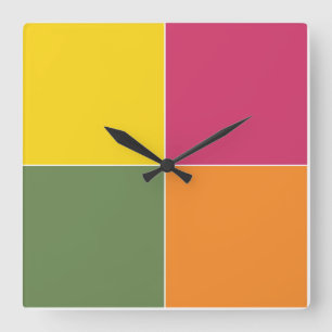 Horloge Carrée Playful