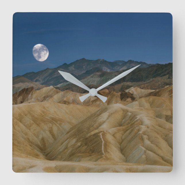Horloge Carrée Point Zabriskie | Parc national de Death Valley (Recto)