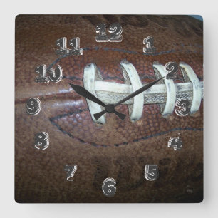 Horloge Carrée Points du football