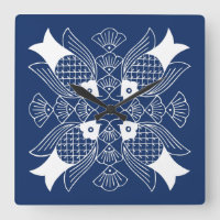 Poisson sous-marin avec Arrière - plan bleu