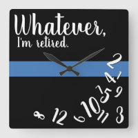 Police Funny Retirement Thin Line