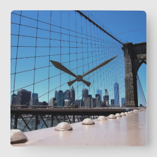 Horloge Carrée Pont de Brooklyn