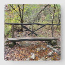 Pont de randonnée de Cades Cove Fall Mountains