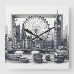 Horloge Carrée pont Londres