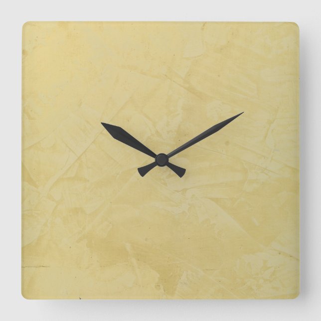 Horloge Carrée Porte-Carré Toscan Sun Faux (Recto)