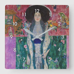 Horloge Carrée Portrait d'Adele Bloch Bauer, Gustav Klimt