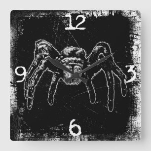 Horloge Carrée Prédateur